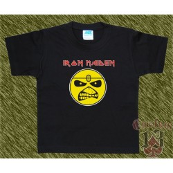 Camiseta de niños, Iron Maiden caricatura