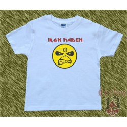 Camiseta de niños, Iron Maiden caricatura