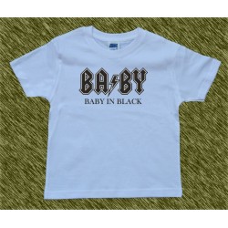 Camiseta de niños baby in black