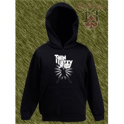 sudadera niño con capucha, thin lizzy