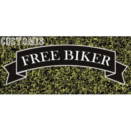 vinilo free biker