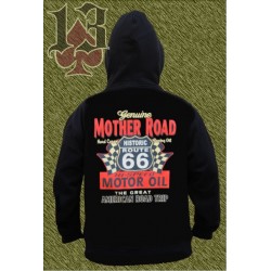 Sudadera con capucha, mother road, route 66