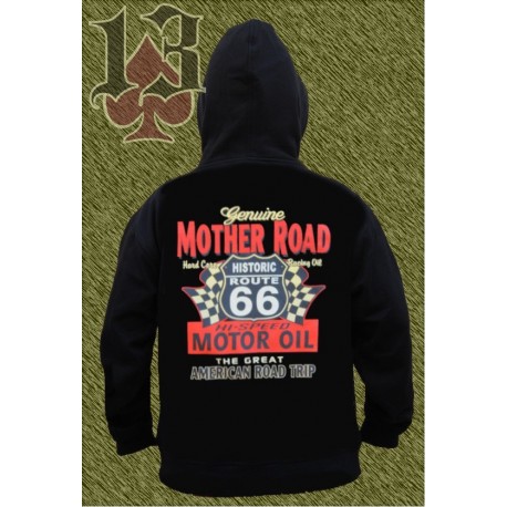 Sudadera con capucha, mother road, route 66