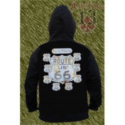 Sudadera con capucha, Routet 66 states