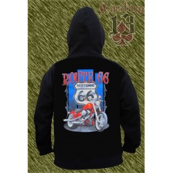 Sudadera con capucha, Route 66 historic