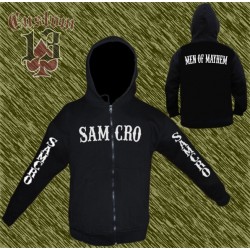 sudadera, Sons of Anarchy, samcro, mangas estampadas