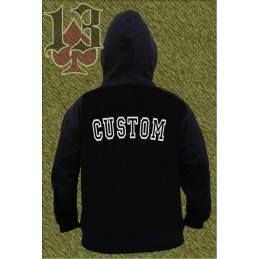 Sudadera con capucha, letras custom