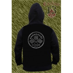 Sudadera con capucha, gas monkey banderas