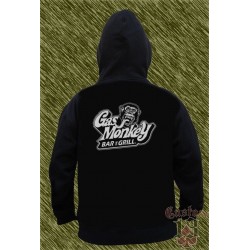 Sudadera con capucha, gas monkey, bar and grill