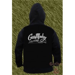 Sudadera con capucha, gas monkey, hot rod