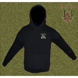 Sudadera con capucha, cafe racer, rebel brand