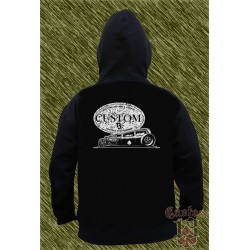 Sudadera con capucha, hot rod, custom13