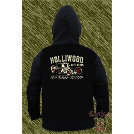 Sudadera con capucha, holliwood