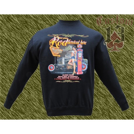 Sudadera sin capucha, Rat rod