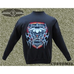 sudadera sin capucha, custom motorcycles