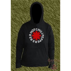 sudadera con capucha de mujer, red hot chili peppers