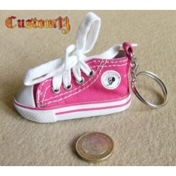 Llavero Converse rosa