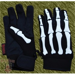 guantes huesos blancos, custom13