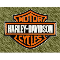 Hebilla Harley Davidson Logo