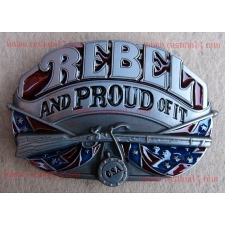 hebilla Rebel and proud of it