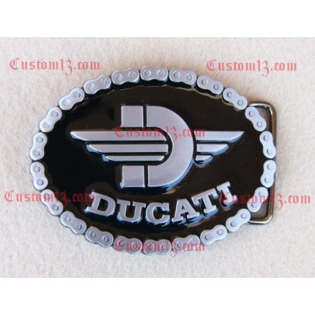 hebilla Ducati negra