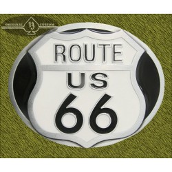 hebilla Route 66 esmaltada