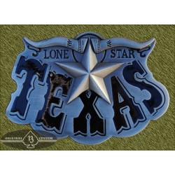 hebilla Texas, lone star