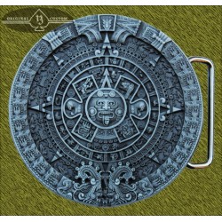 hebilla calendario azteca