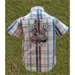 Camisa cuadros, Hot rod dad