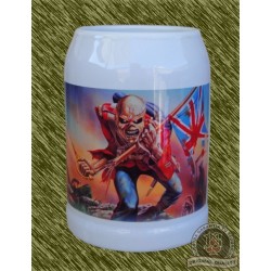 Jarra de porcelana, iron maiden, the trooper