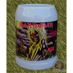 Jarra de porcelana, iron maiden, killers