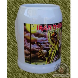 Jarra de porcelana, iron maiden, killers