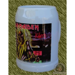 Jarra de porcelana, iron maiden, killers