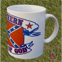 Taza de porcelana, southern grace of god