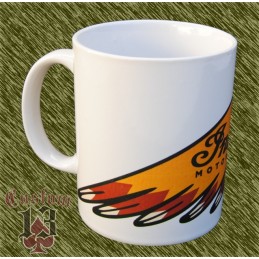 Taza de porcelana, Indian logo