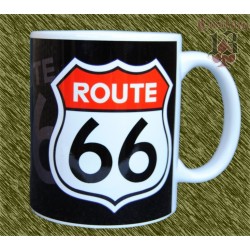 Taza de porcelana, Route 66