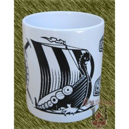 Taza de porcelana, Vikinga