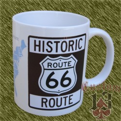 Taza de porcelana, Route 66