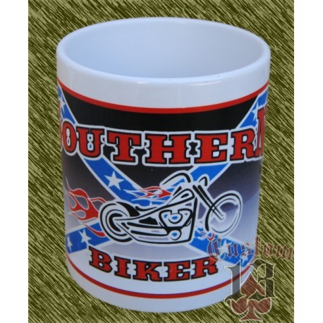 Taza de porcelana, Southern biker con motores