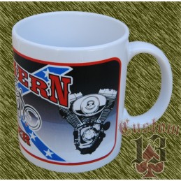 Taza de porcelana, Southern biker con motores