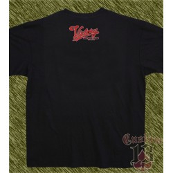 Camiseta negra, victory logo