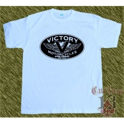 Camiseta blanca, victory world