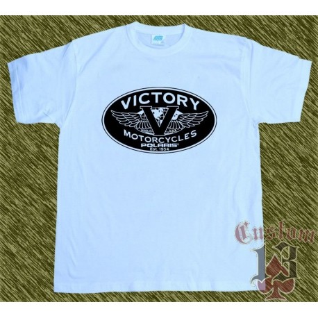 Camiseta blanca, victory world