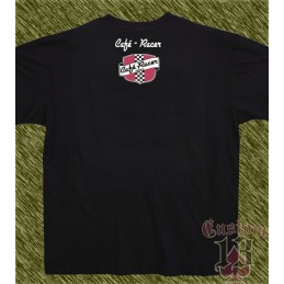 Camiseta, cafe racer culture dos lados