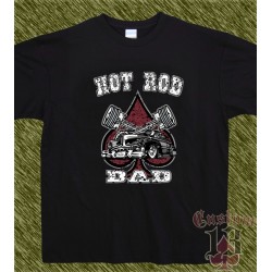 Camiseta, hot rod dad new