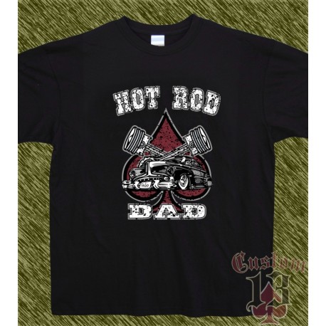 Camiseta, hot rod dad new