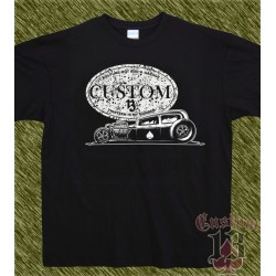 Camiseta, hot rod custom13