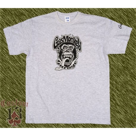 Camiseta gris, Gas monkey modelo 01