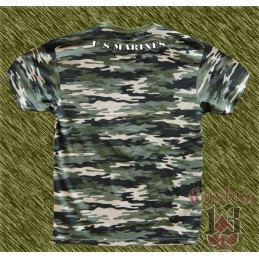 Camiseta camuflaje, semper fidelis