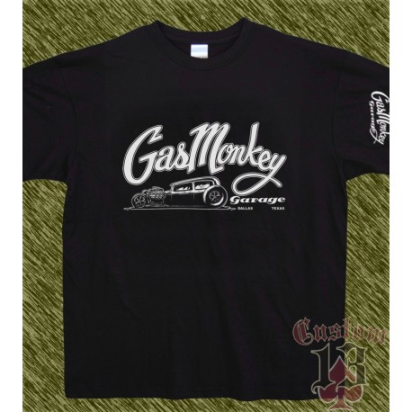 Camiseta negra, Gas monkey modelo 10